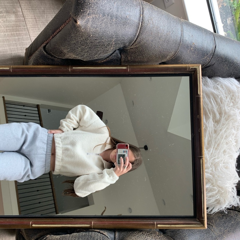 super cute fuzzy jacket from zaful size small